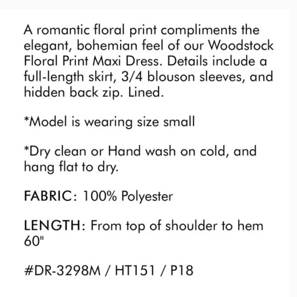 NWT Anthropologie BHLDN Yumi Kim Cream Maxi Woodstock Maxi Dress Size Small - Picture 14 of 16